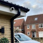 White cam on soffit (1)