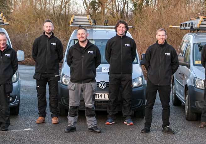 Alarm installation team Alarm installation team